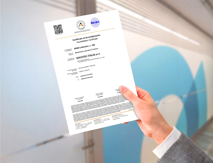 Servizi di Taratura e Calibrazione - Laboratorio Taratura LAT SOCOTEC Italia