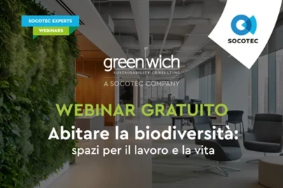 Scopri il webinar ''Abitare la biodiversità: spazi per il lavoro e la vita''